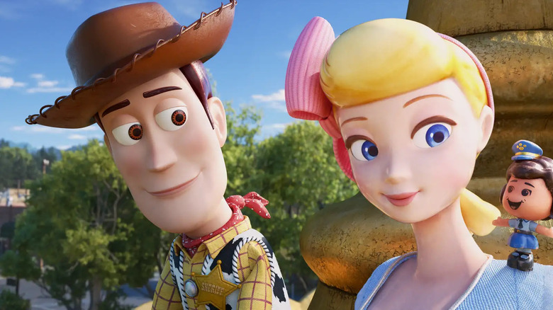 Woody and Bo Peep Toy Story 4