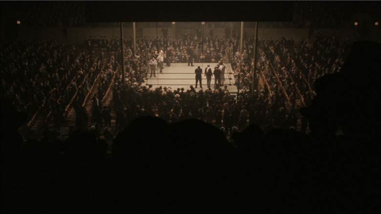 A recreation of the Madison Square Garden Bowl in "Cinderella Man"