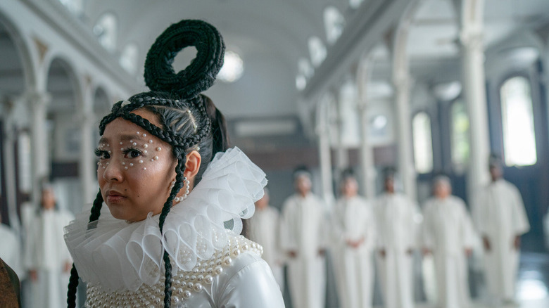 Stpehanie Hsu at a ceremony