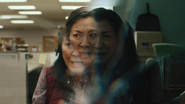 Michelle Yeoh being torn between realities