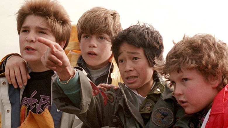 The Goonies in action