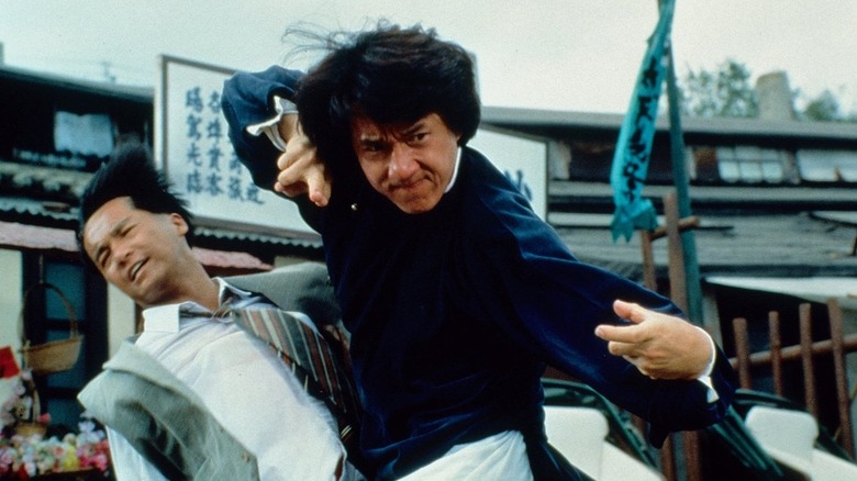 Jackie Chan in fight