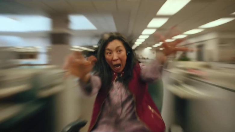 Michelle Yeoh jumping universes