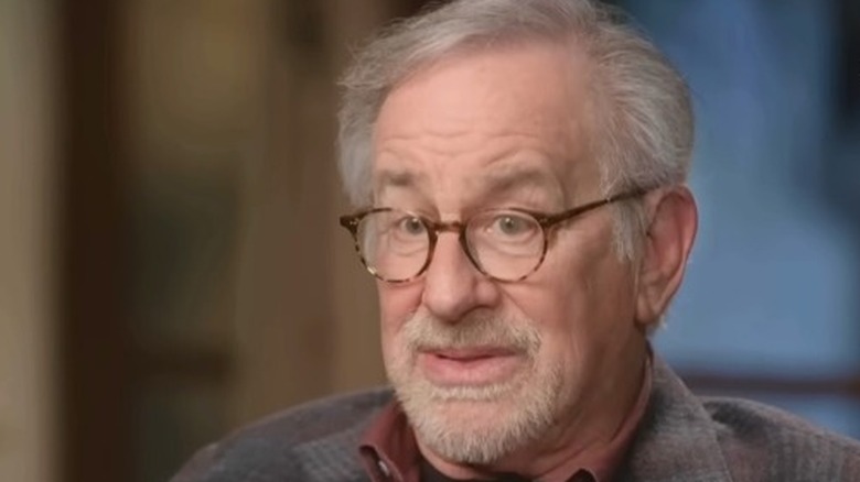 Steven Spielberg talking