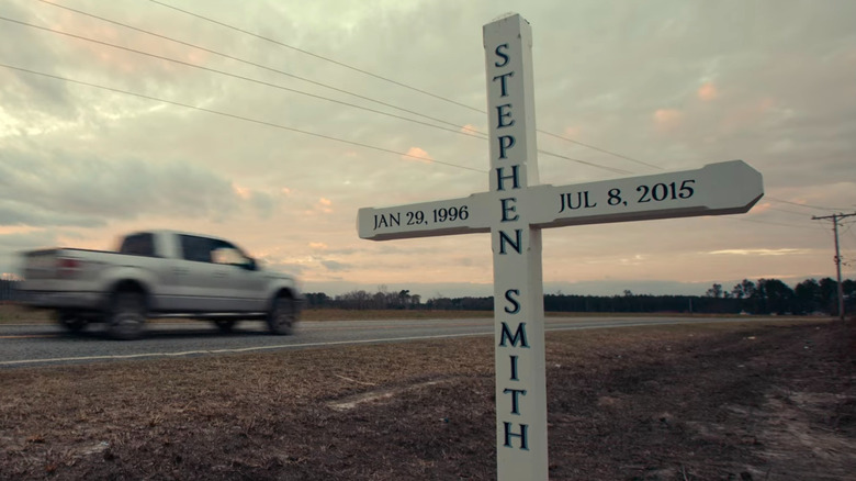 Roadside Stephen Smith memorial