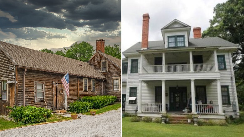 Comparison of the two "Conjuring" houses