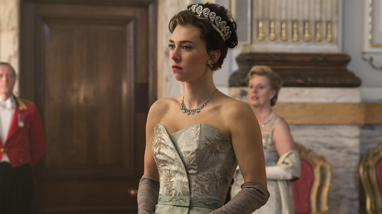 Vanessa Kirby as Margaret staring