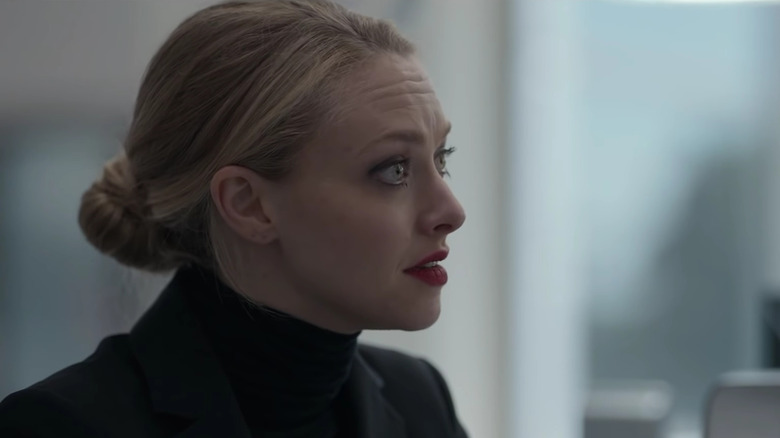 Elizabeth Holmes staring