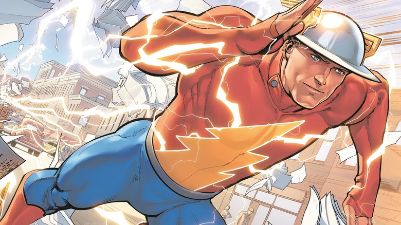 Jay Garrick running