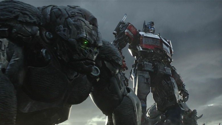 Optimus Prime and Optimus Primal