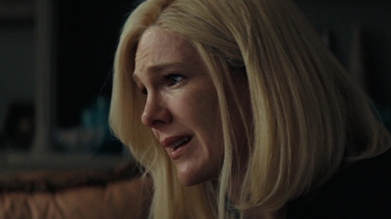 Lily Rabe as Liz Cheney crying