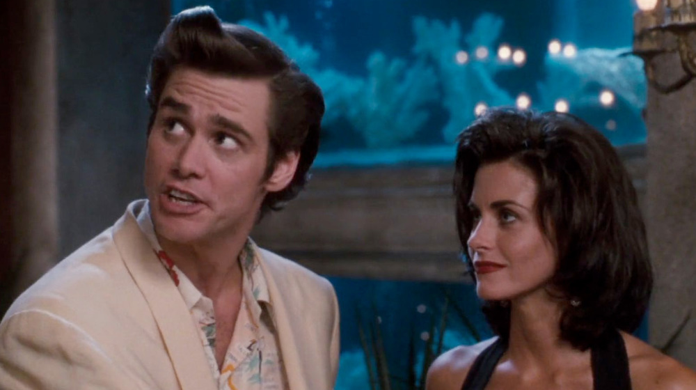 Jim Carrey and Courtney Cox Ace Ventura