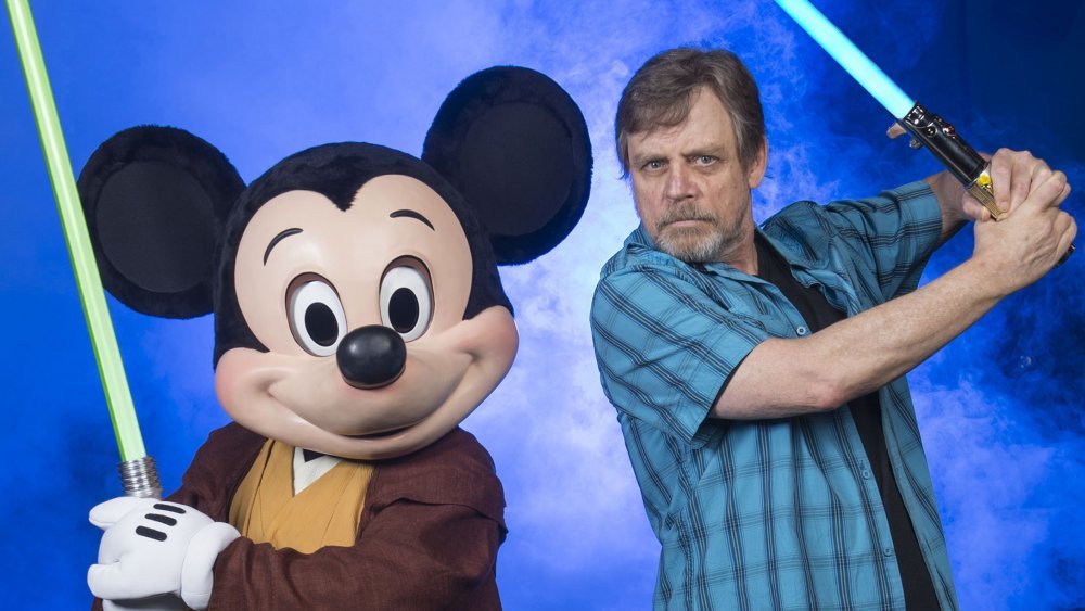 Mickey Mouse and Mark Hamill