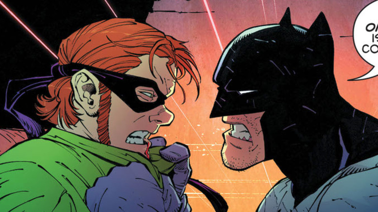 Batman interrogates the Riddler in Zero Year