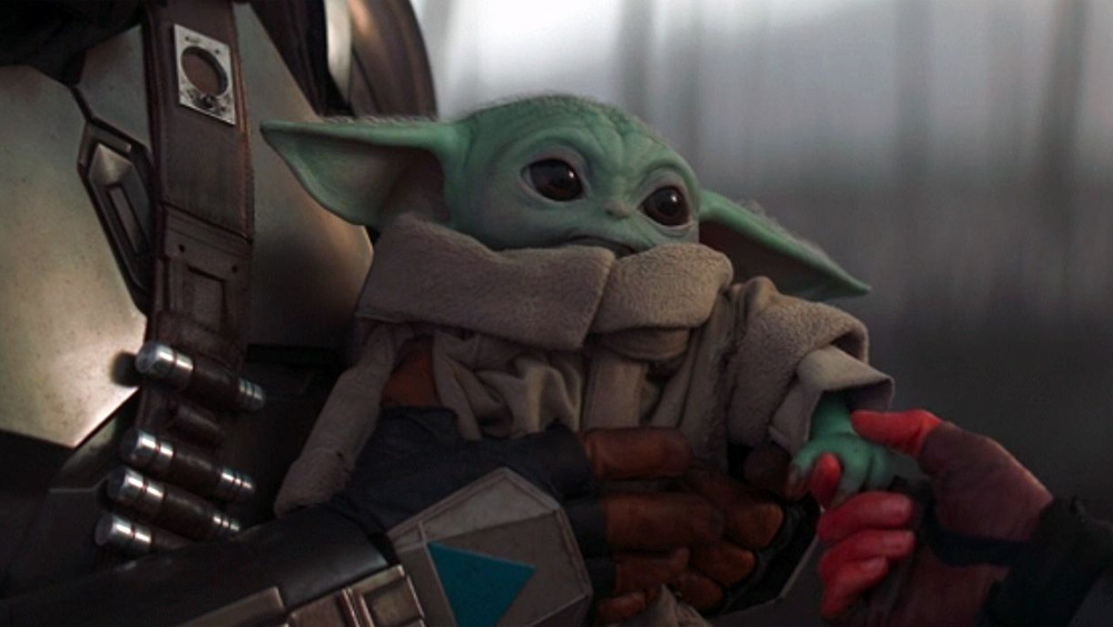 The Child, or Grogu, in The Mandalorian