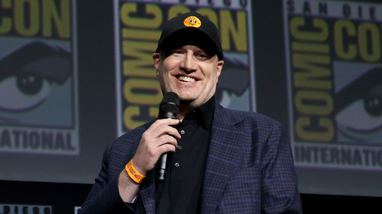 Kevin Feige at Marvel's Comic-Con panel