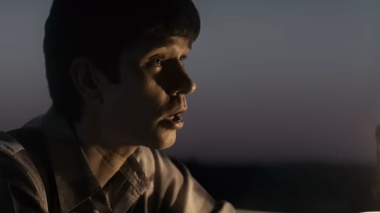 Ben Whishaw speaks as August