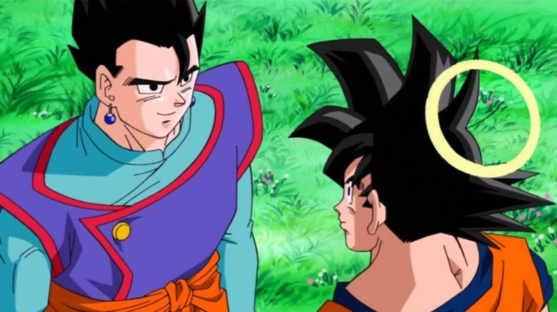 Gohan and Goku