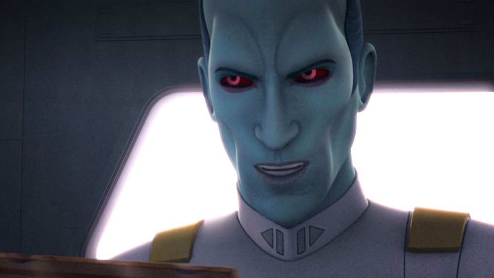 Grand Admiral Thrawn on Star Wars: Rebels