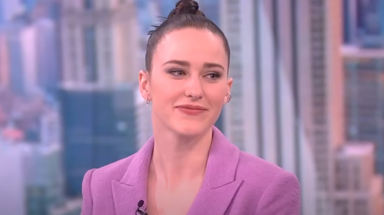 Rachel Brosnahan on the View