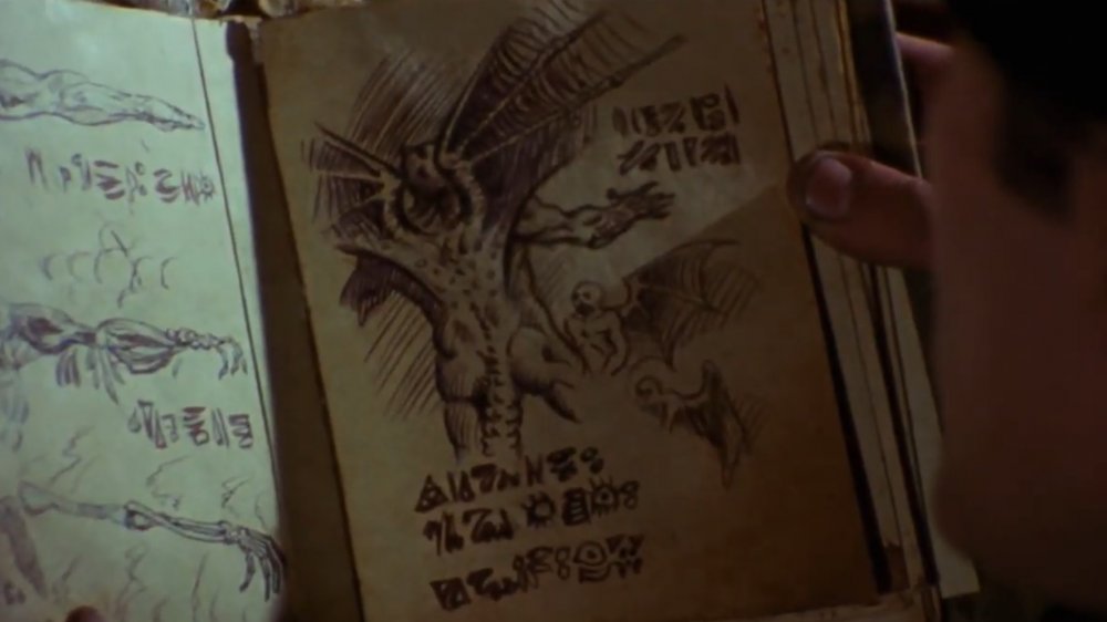 Ash discovers the Necronomicon in The Evil Dead