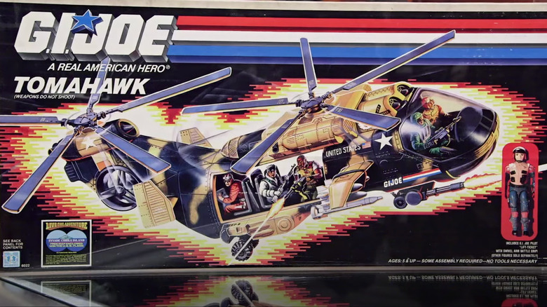 G.I. Joe Tomahawk helicopter toy