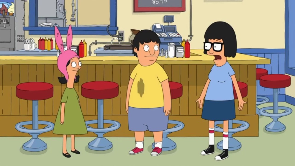 The Belcher kids on Bob's Burgers