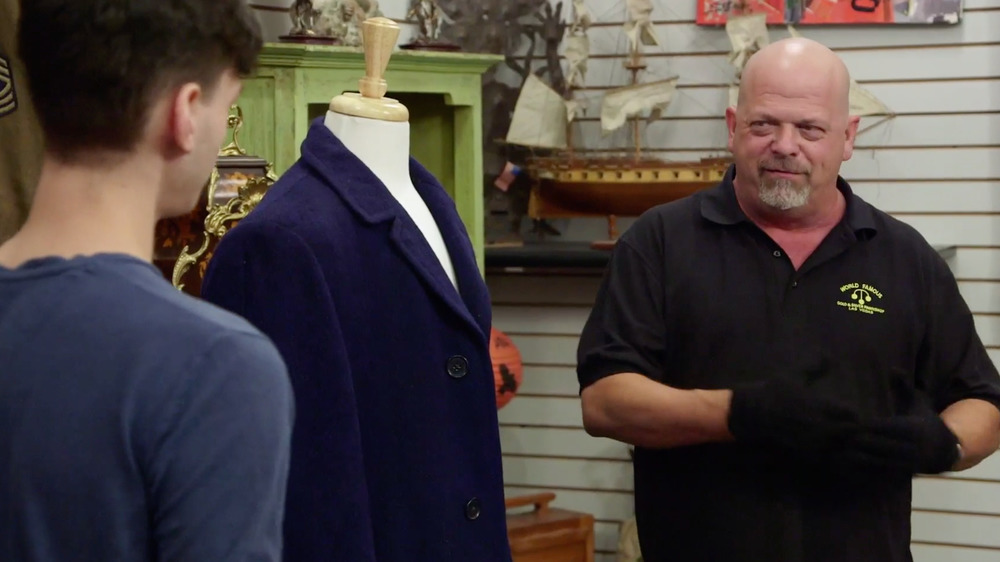 Rick Pawn Stars Lee Harvey Oswald overcoat