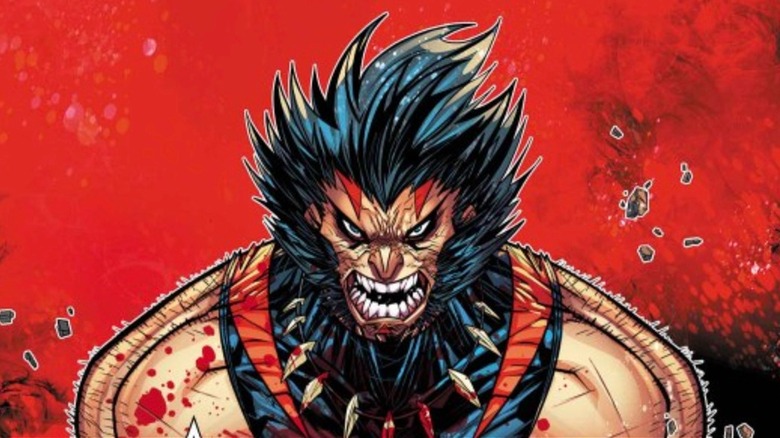 Age of Apocalypse's Wolverine looking angry