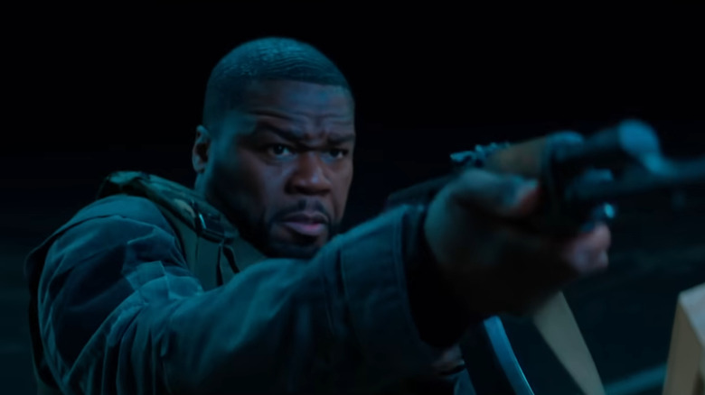 50 Cent shoots gun