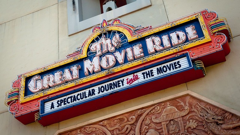 Sign for The Great Movie Ride