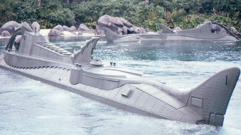 Nautilus in the Fantasyland lagoon