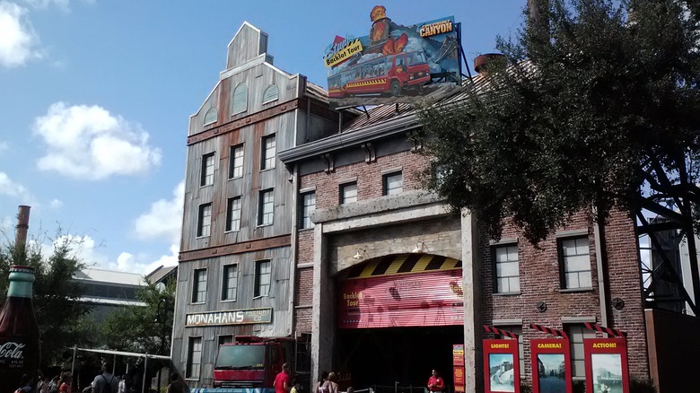 Hollywood Studios' fake backlot street