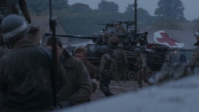 Fury tank in base camp