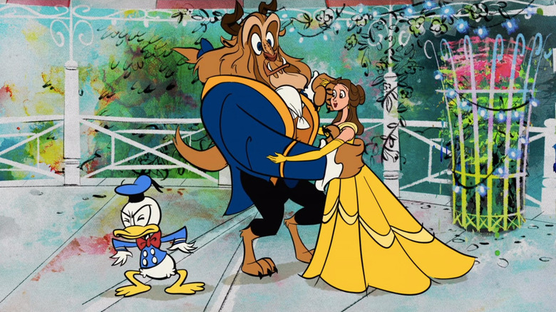 Donald, Beast, and Belle