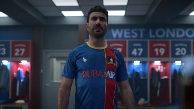 Brett Goldstein Roy Kent uniform confused