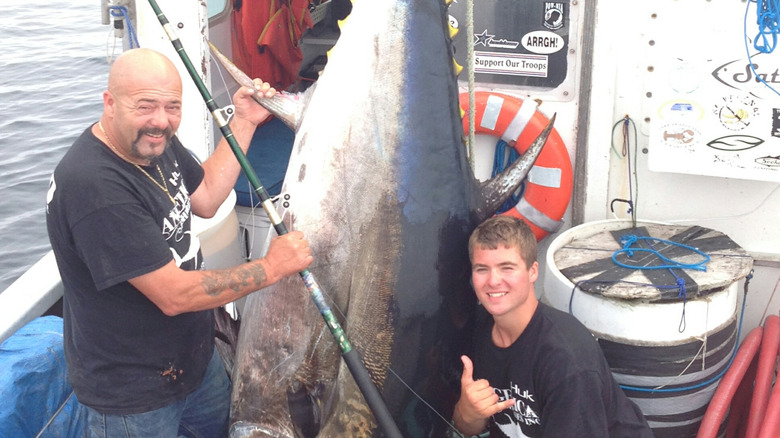 Dave Marciano with huge catch