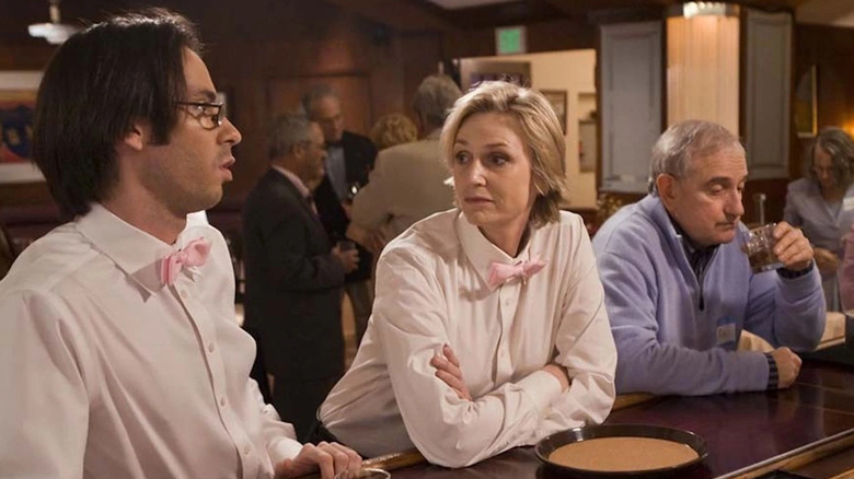 Martin Starr and Jane Lynch in "Party Down"
