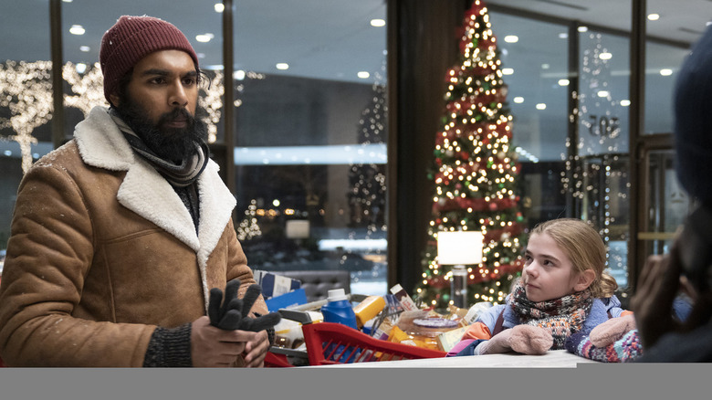 Jeevan and Kirsten in lobby