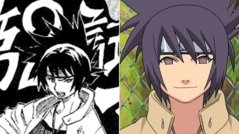 Anko's hair color, Naruto