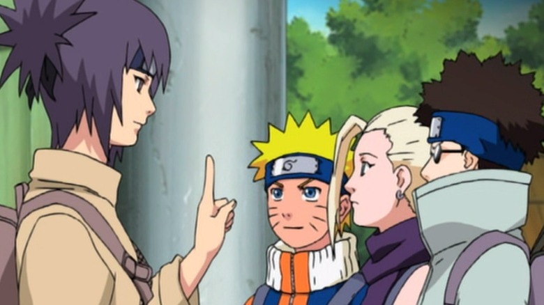 Anko and her team, Naruto