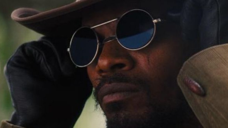 Django wearing his signature glasses