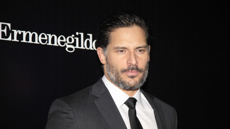 Joe Manganiello wearing a suit