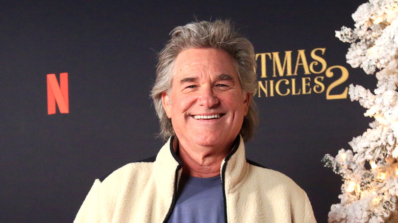 Kurt Russell smiling