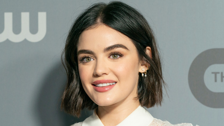 Lucy Hale smiling