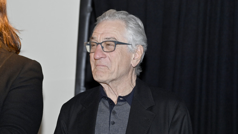 Robert De Niro smiling