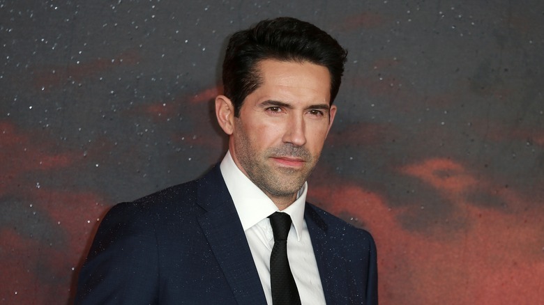 Scott Adkins in a suit