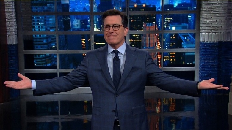 Colbert hosting The Late Show