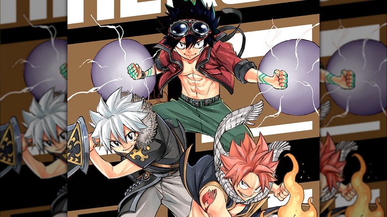 Natsu, Shiki, and Haru in battle