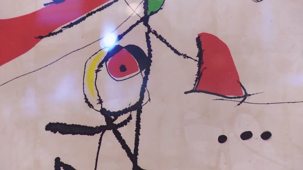 Miró artwork on Pawn Stars 